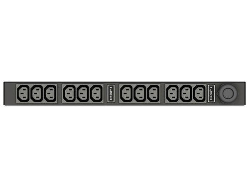 Vertiv Geist Basic power distribution unit (PDU) 12 AC outlet(s) 0U/1U Black