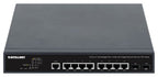 Intellinet 10-Port L2+ Fully Managed PoE++ Switch with 8 Gigabit Ethernet Ports and 2 SFP Uplinks (with UK power cord)