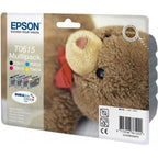 Epson C13T06154010/T0615 Ink cartridge multi pack Bk,C,M,Y, 4x250 pages ISO/IEC 24711 4x8ml Pack=4 for Epson Stylus D 68