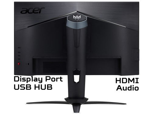 Acer Predator XB273GXbmiiprzx 27 inch FHD Gaming Monitor (IPS Panel, G-SYNC Compatible, 240Hz, 1ms, HDR 400, Height Adjustable Stand, DP, HDMI, USB Hub, Black)