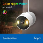 TP-Link Tapo Indoor/Outdoor Home Security Wi-Fi Camera