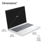 HP EliteBook 8 G2i 16 inch Notebook Next Gen AI PC Wolf Pro Security Edition Copilot+ PC Intel Core Ultra 5 335 Laptop 40.6 cm (16") WUXGA 32 GB LPDDR5x-SDRAM 512 GB SSD Wi-Fi 7 (802.11be) Windows 11 Pro Silver