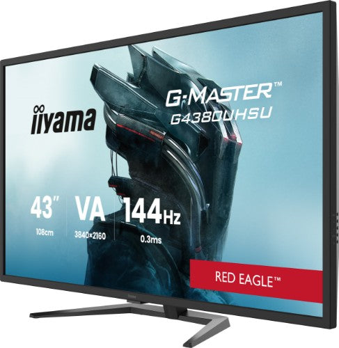 iiyama G-MASTER Level up your gaming experience with the 43” G4380UHSU monitor