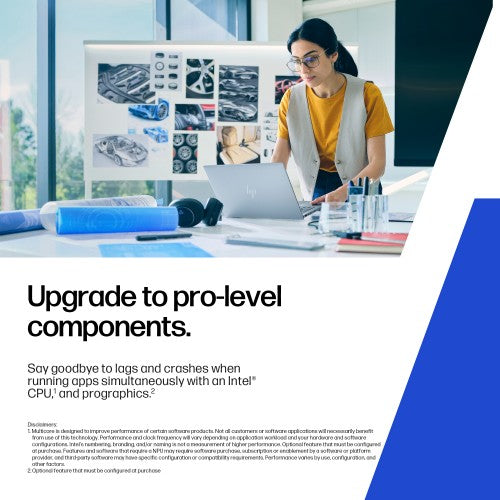 HP ZBook 8 G1i Intel Core Ultra 7 255H Mobile workstation 40.6 cm (16") WUXGA 32 GB DDR5-SDRAM 512 GB SSD NVIDIA RTX 500 Ada Wi-Fi 7 (802.11be) Windows 11 Pro AI Workstation, AI PC Silver