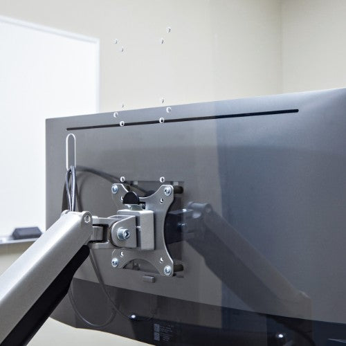 StarTech.com Acrylic Shield/Sneeze Guard - Clear Protective Barrier for Office Desk/POS Counter - 35"x45" - For VESA Mounted Monitors - Transparent Safety Cough Shield/Screen - Easy Clean