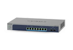 NETGEAR 8-Port Multi-Gigabit/10g Ethernet Ultra60 PoE++ Smart Managed Pro Switch with 2 SFP+ Ports (MS510TXUP)
