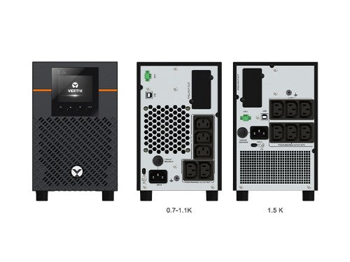 Vertiv Liebert Edge Uninterruptible Power Supply (UPS) - 1000VA 900W 230V Line Interactive AVR Mini Tower |0.9 PF