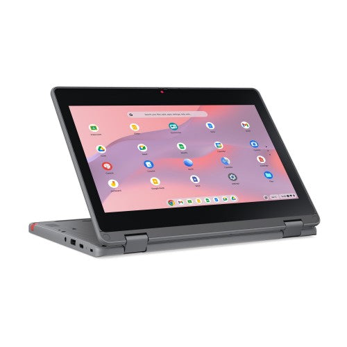 Lenovo Chrome 500e 2in1 G5 M89 MediaTek Kompanio 540 Chromebook 29.5 cm (11.6") Touchscreen HD 8 GB 64 GB UFS Wi-Fi 6E (802.11ax) ChromeOS English Grey
