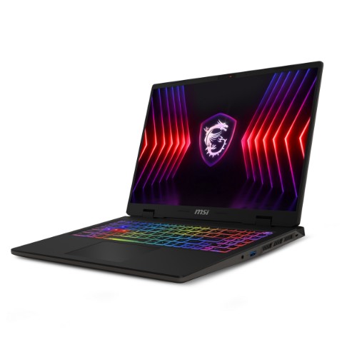 MSI Sword 16 HX B14VGKG-003UK Intel® Core™ i7 i7-14700HX Laptop 40.6 cm (16") Quad HD+ 16 GB DDR5-SDRAM 1 TB SSD NVIDIA GeForce RTX 4060 Wi-Fi 6E (802.11ax) Windows 11 Home Advanced Grey