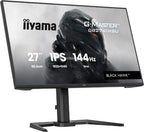 iiyama G-MASTER Get ahead with the 27" GB2741HSU Black Hawk monitor with IPS Panel Technology, 1ms MPRT and height adjustabe stand