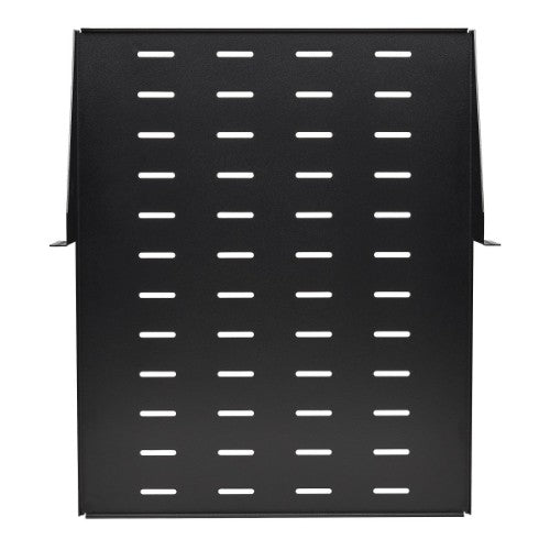 Tripp Lite SRSHELF2PCENTER SmartRack Center-Mounted Steel Rack Shelf - 2U, Vented, 21.5 in. Deep, Holds up to 100 lb. (45 kg)