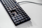 CHERRY KC 500 MX LP keyboard Home/Office USB QWERTY US English Black