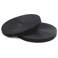 StarTech.com 25ft (7.6m) Hook and Loop Roll, Black, Cut-to-Size Reusable Cable Ties, Bulk Industrial Wire Fastener Tape, Adjustable Fabric Wraps, Reusable Self Gripping Cable Management Straps
