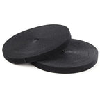 StarTech.com 25ft (7.6m) Hook and Loop Roll, Black, Cut-to-Size Reusable Cable Ties, Bulk Industrial Wire Fastener Tape, Adjustable Fabric Wraps, Reusable Self Gripping Cable Management Straps