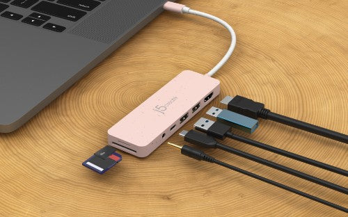 j5create JCD373ER - USB-C® Multi-Port Hub with Power Delivery