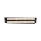 Tripp Lite N052-048 48-Port 2U Rack-Mount Cat5e 110 Patch Panel, 568B, RJ45 Ethernet, TAA