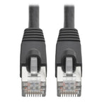 Tripp Lite N262-006-BK Cat6a 10G Snagless Shielded STP Ethernet Cable (RJ45 M/M), PoE, Black, 6 ft. (1.83 m)