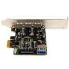 StarTech.com 4-Port PCI Express USB 3.0 Card - 5Gbps
