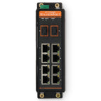 SilverNet SIL 73208MP network switch Managed L2 Gigabit Ethernet (10/100/1000) Power over Ethernet (PoE) Black