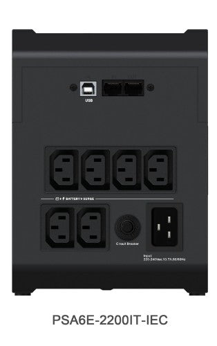 Vertiv PowerUPS 200 Essential PSA6E-2200IT-IEC, 2200VA/1225W
