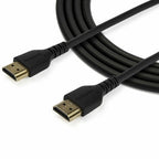 StarTech.com 5ft (1.5m) Slim HDMI Cable, Flexible Premium Certified HDMI 2.0 Cord with Ethernet, UHD 4K 60Hz HDR10, Durable Aramid Fiber Design with TPE Jacket