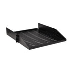 Tripp Lite SRSHELF2PUNIV SmartRack Universal-Mount Steel Rack Shelf - 2U, Vented, 21.7 in. Deep, Holds up to 100 lb. (45 kg)