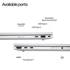 HP EliteBook 8 G1i Next Gen AI PC Wolf Pro Security Edition Copilot+ PC Intel Core Ultra 5 226V Laptop 35.6 cm (14") WUXGA 16 GB LPDDR5x-SDRAM 512 GB SSD Wi-Fi 7 (802.11be) Windows 11 Pro Silver