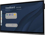 Viewsonic IFP6562 Signage Display Interactive flat panel 165.1 cm (65") LED Wi-Fi 350 cd/m² 4K Ultra HD Black Touchscreen Built-in processor Android 8.0