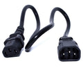 Zebra CS-RAC-IEC-CRD power cable Black 0.48 m C13 coupler C14 coupler