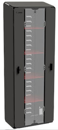 Zebra CS-CAB-5XL rack cabinet Freestanding rack Black