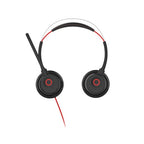 V7 HU621 Premium Headset - Noise Cancellation - ENC Mic - ANC -USB-A/C - Black