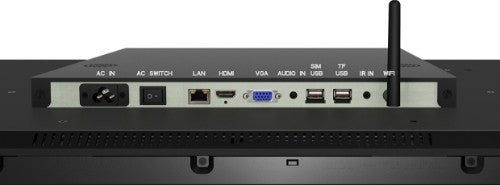 Allsee Technologies DM55D Signage Display Digital signage flat panel 139.7 cm (55") LCD Wi-Fi 450 cd/m² Full HD Black Built-in processor Android 7.1