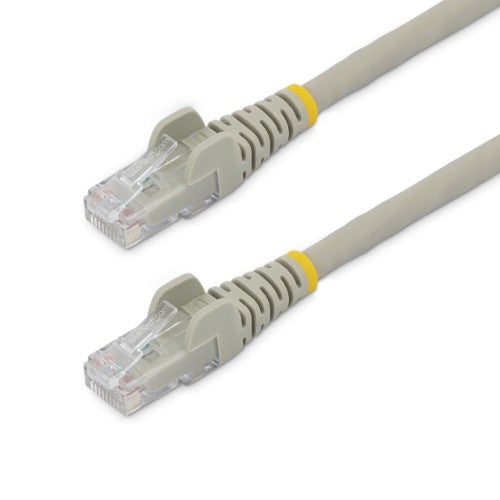 StarTech.com 7m CAT6 Ethernet Cable - LSZH (Low Smoke Zero Halogen) - 10 Gigabit 250Mhz 100W PoE RJ45 10GbE UTP Network Patch Cord Snagless with Strain Relief - Grey, CAT 6, ETL Verified, 24AWG