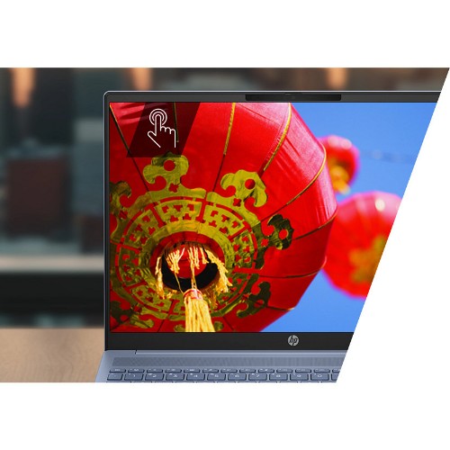 HP OmniBook 5 NGAI 16-ag1000na Copilot+ PC AMD Ryzen AI 7 350 Laptop 40.6 cm (16") Touchscreen 2K 16 GB LPDDR5x-SDRAM 1 TB SSD Wi-Fi 6 (802.11ax) Windows 11 Home Blue