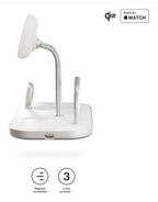 OtterBox Zens 4-in-1 Wireless Charger, White