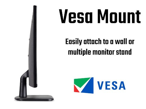 Acer AOPEN 24CV1Y - 23.8" Full HD (1920x1080), 75Hz, 5ms, FreeSync Monitor