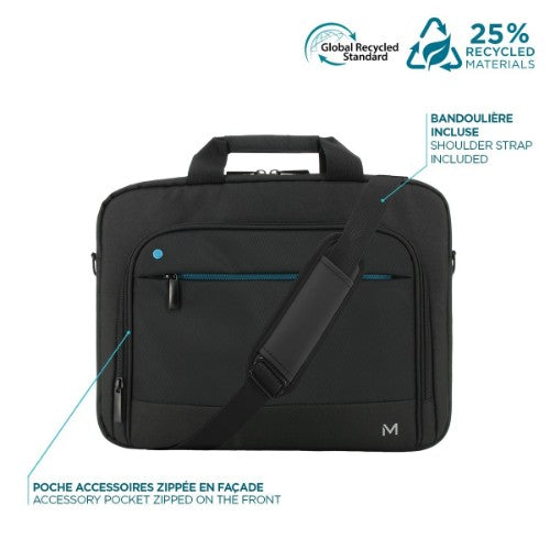 Mobilis The One 40.6 cm (16") Briefcase Black