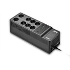 APC Back-UPS, 500VA/300W Floor/Wall Mount, 230V, 8x CEE 7/3 Schuko outlets, USB Type A Port, User Replaceable Battery