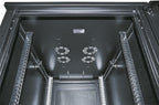 Intellinet 19" Server Cabinet - Free Standing, 26U, 600x1000mm (width x depth), Black, Flatpack, Max 1500kg, Multi-Point Door Lock, One Lock Per Side Panel, Usable Depth 123 to 773mm, IP20 rated, Rack, Steel