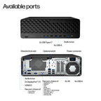 HP EliteDesk 8 SFF G1i AI Intel Core Ultra 7 265 32 GB DDR5-SDRAM 1 TB SSD NVIDIA RTX A400 Windows 11 Pro PC AI PC Black