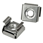 StarTech.com 20-Pack M5 12mm Screws, Square Hole Cage Nuts and Installation Tool, Hardware Mounting Kit for 19" or 10" Server Racks, Cabinets and Enclosures, Silver - TAA