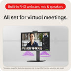 LG 24BA850-B.AEK computer monitor 60.5 cm (23.8") 1920 x 1080 pixels Full HD Black