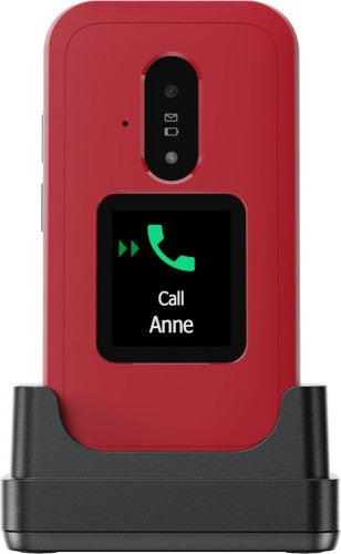 Doro Leva E30 7.11 cm (2.8") 142.7 g Red, White Feature phone