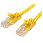 StarTech.com Cat5e Patch Cable with Snagless RJ45 Connectors - 1m, Yellow