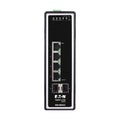 Tripp Lite NGI-M04C2 4-Port Managed Industrial Gigabit Ethernet Switch - 10/100/1000 Mbps, 2 GbE SFP Slots, -40° to 75°C, DIN Mount