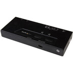 StarTech.com 2x2 HDMI Matrix Switch - 4K with Fast Switching and Auto-Sensing - TAA