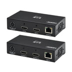 Tripp Lite B127A-2A1-BHBH 2-Port HDMI over Cat6 Extender Kit, Transmitter/Receiver - 4K 60 Hz, HDR, 4:4:4, PoC, 230 ft. (70.1 m), TAA