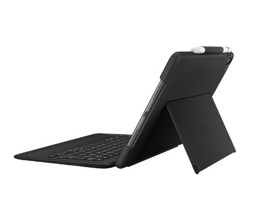 Logitech SLIM COMBO with detachable keyboard and Smart Connector for iPad Air (3rd gen) and iPad Pro 10.5-inch QWERTY Italian Black