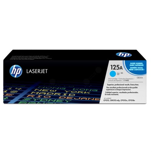HP CB541A/125A Toner cartridge cyan, 1.4K pages ISO/IEC 19798 for HP CLJ CP 1210