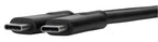 Targus ACC928GLX USB cable USB 2.0 2 m USB C Black